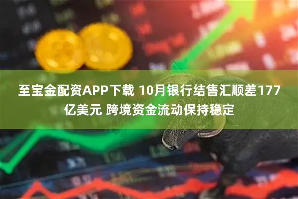至宝金配资APP下载 10月银行结售汇顺差177亿美元 跨境资金流动保持稳定